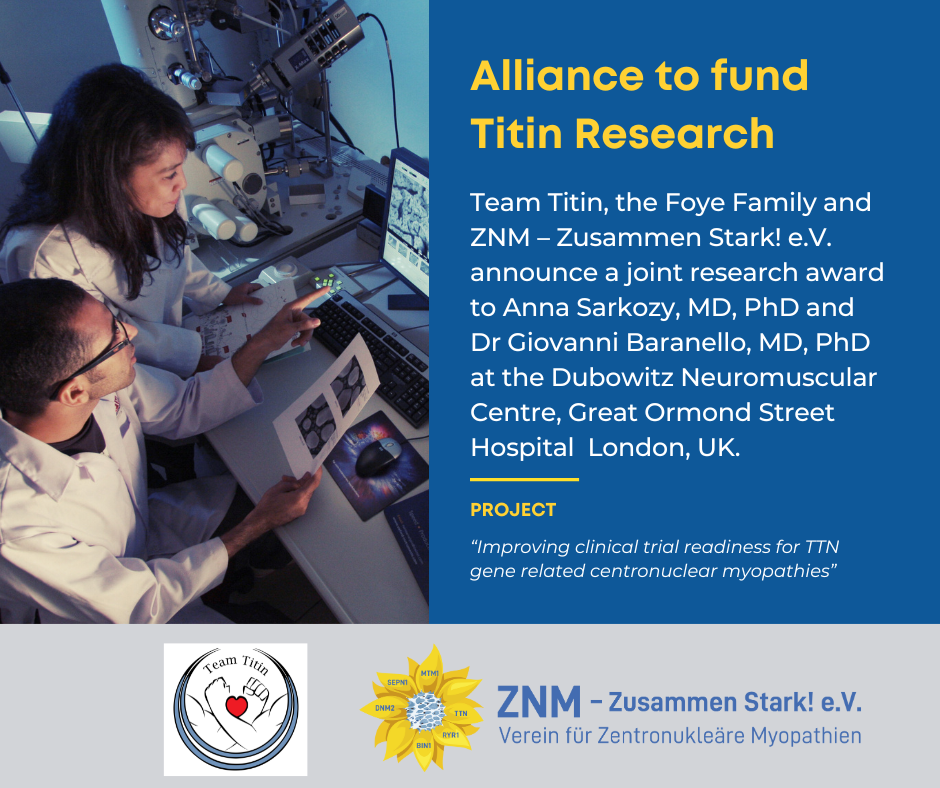 Alliance to fund titin research
